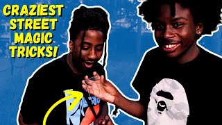 Crazy Street Magic Tricks: Funny Reactions Caught on Camera | JS Magic