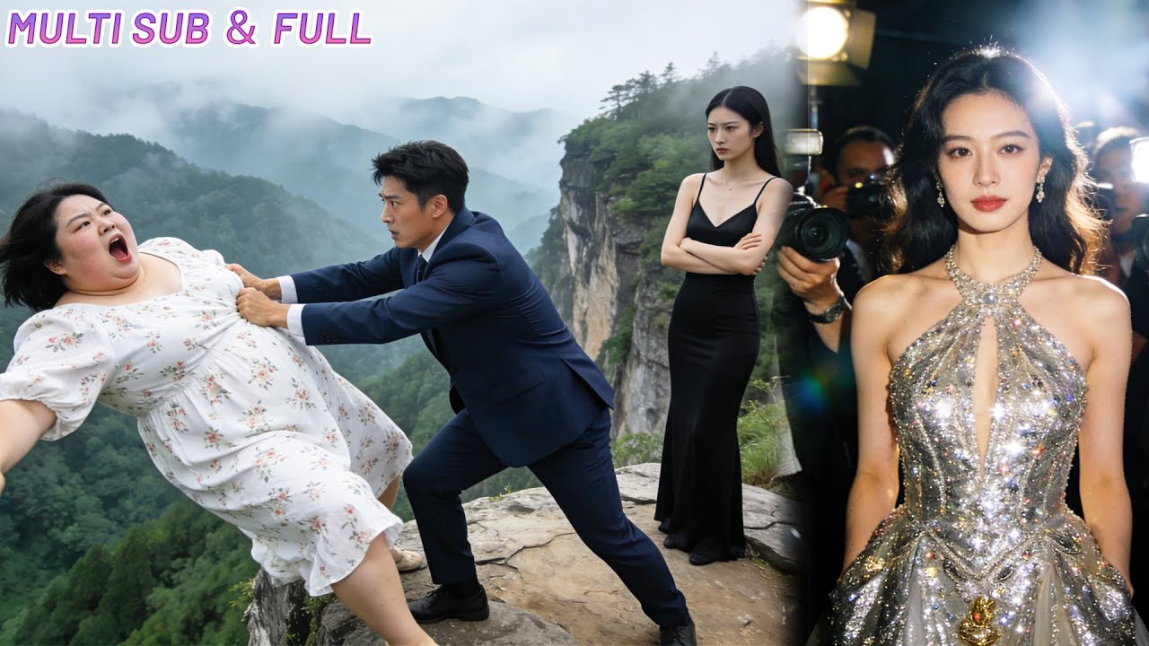 Cheating husband pushed his fat wife off cliff, She loses 200lbs and take revenge, now he begs!