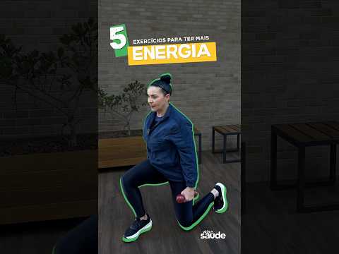 Treino em casa pra ter mais energia!