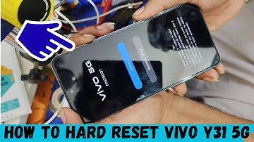 How to Hard reset VIVO Y31 5G| Vivo Y31 5G Factory Reset & Vivo Y31 5G Format & Vivo Y31 unlock