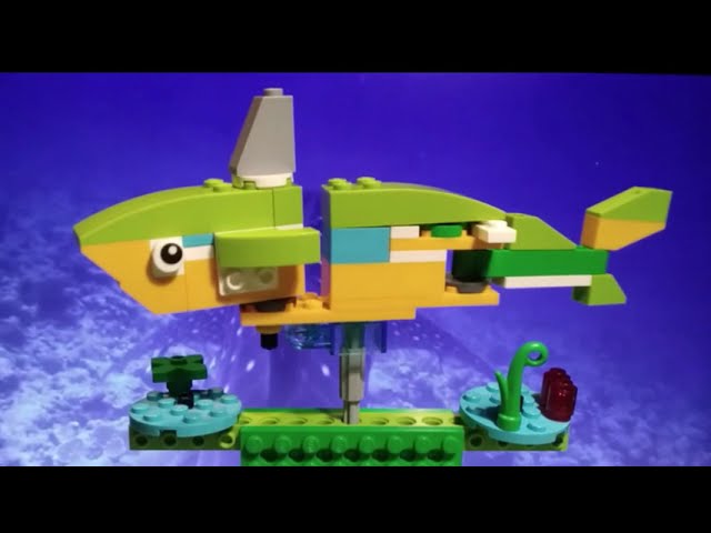 Lego WeDo 2.0: Funny Shark - YouTube