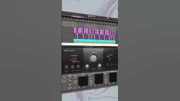 Parallel diffusion delays on drums, lofi drum tutorial