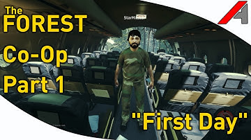 The Forest Multiplayer Co-op w/ StarMeister - Part 1 "First Impressions!" (v0.09)
