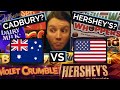 USA vs Australia: Chocolate (Cadbury, Mars, Hershey's ???) | Two Traveling Kings