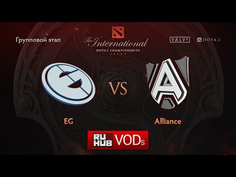 Видео: EG vs Alliance, TI6 Групповой этап, Игра 1