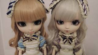 Classical Alice x Classical Alice Sepia version Pullip Comparison Review