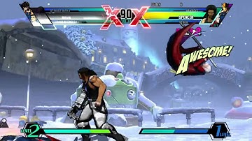 UMVC3 LeonUltimate(Nova/Phoenix Wright/Strider) vs Frankie G(Spencer/Vergil/Hawkeye)