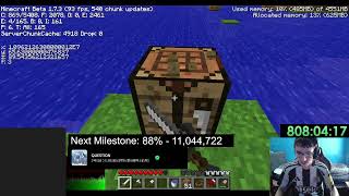 Far Lands VODs - Day 154 (Part 1) - 10,960,000 to 11,000,000 (87.32% - 87.64%)