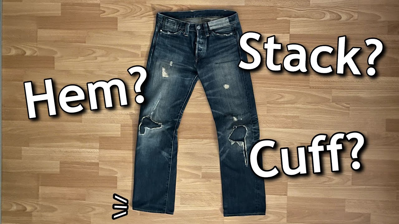 How to Hem Jeans with the Original Hem (Ultimate Guide!) – Sustain