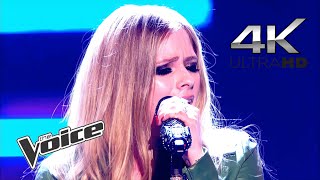 (Remastered 4K) Avril Lavigne - Here's To Never Growing Up (Live at The Voice UK, 2013) Resimi