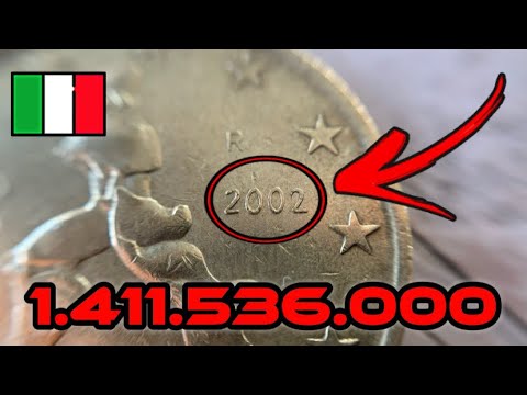 20 Euro cent ITALY 2002 - RARE 1.411.536.000