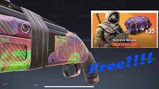 35 crates free!!!! | Call of Duty Mobile | Foresight crate screenshot 5