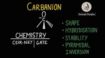 Reaction intermediate | Carbanion | CSIR-NET | GATE | IIT-JAM