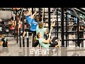 Reebok |2017| Crossfit Invitational | Rope Row Bike Worm Clean