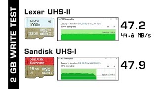 UHS SD Cards: Overview & Speed Tests screenshot 2