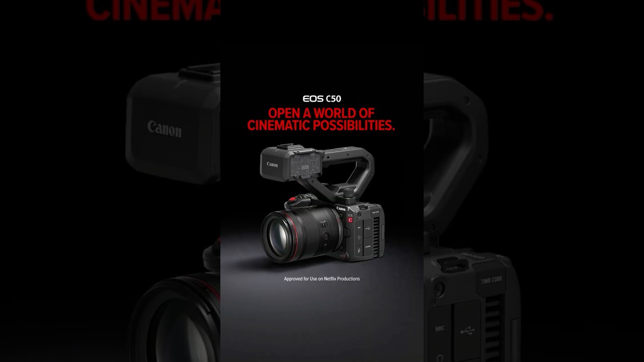 Canon EOS C50 Cinema Camera Announced: 7K 60P RAW, Full Frame