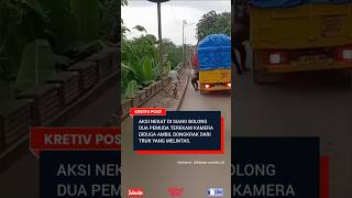 Download Lagu Diduga Ambil Dongkrak dari Truk, Dua Pemuda Terekam di Marunda #shorts MP3