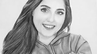 رسم اصالة المالح مع البيبي.. drawing asala