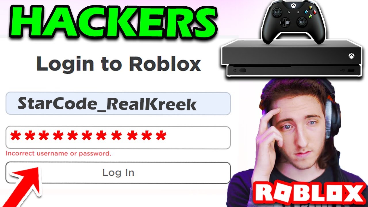 ROBLOX ACCOUNT HACKERS USING XBOX ONE To HACK ROBLOX PLAYERS