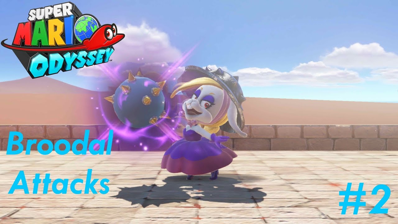 Super Mario Odyssey Part 2 SAND KINGDOM BROODAL ATTACKS YouTube