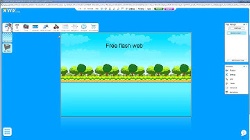 How to make a free flash website tutorial 1 (HD 1080p)
