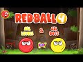 Red Ball 4 Golden Ball Vs Red Ball with All Levels All Boss Full Gameplay