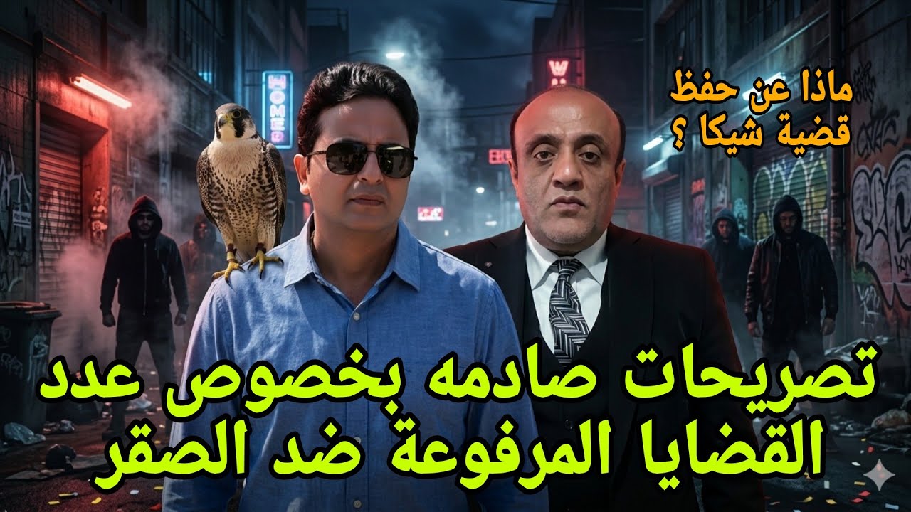 تصريحات صادمه بخصوص قضايا صقر الإعلام وكلام نهائي بخصوص حفظ قضية شيكا يكشفها المستشار ماجد صلاح 