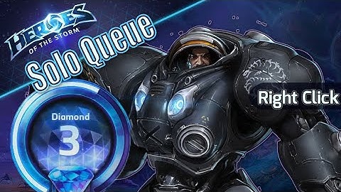 Right Click RayRay - Raynor HotS Solo Queue Diamond Storm League (Livestream)