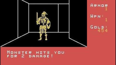 Dungeon Warrior (Colecovision, 2024)