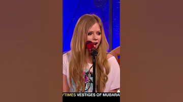 Avril Lavigne - Wish You Were Here { Live VH1 BigMorning Buzz 2011}