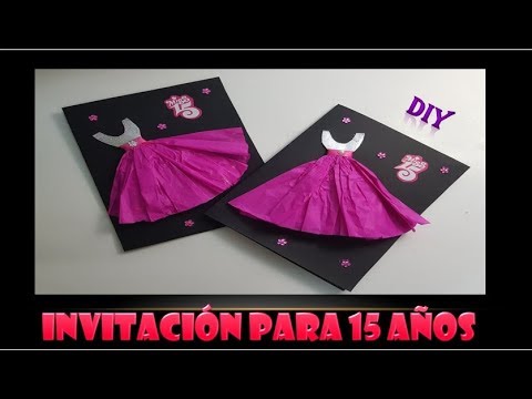 Descarga Gratis Invitacion Para Tus 15 Anos Artes Davinci Ideas