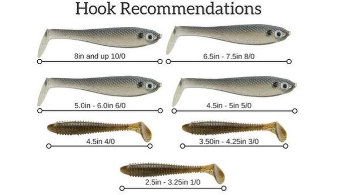 Size Matters! Swimbait Hooks Size 