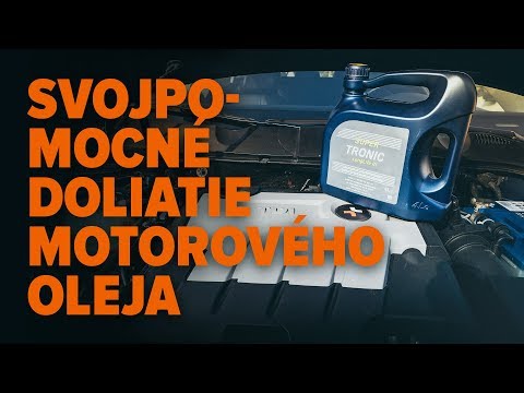 Video: Ako by mal vyzerať motorový olej?