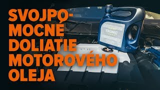 Výmena benzín a diesel Motorový olej na OPEL ASTRA - triky na výmenu