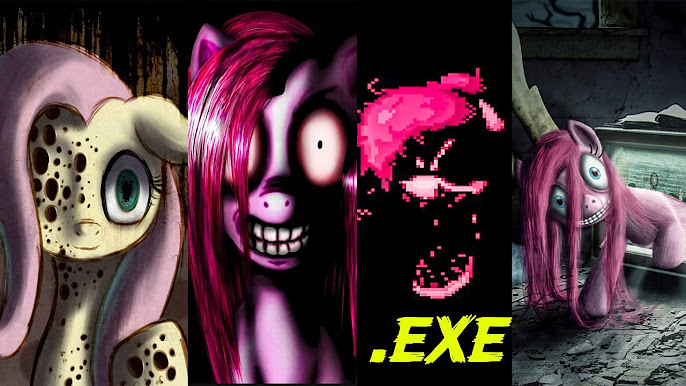 EXE (Vs. Sonic.Exe)  My little pony movie, Creepypasta characters, Furry  drawing