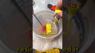 Making a MANCHESTER UNITED logo out of RESIN! - Part 1 #resin #resinart #diy #manchesterunited #art