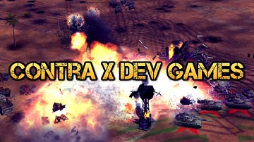 C&C Generals Contra X Developer Build Games - Marakar vs Dce #1