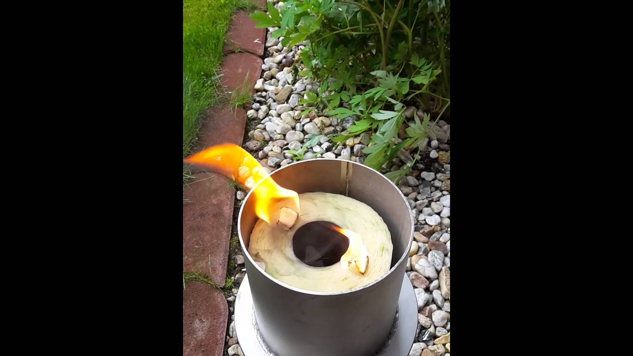 Klorollenfackel Gartenfackel