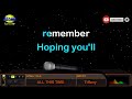 ALL THIS TIME Tiffany HD Karaoke