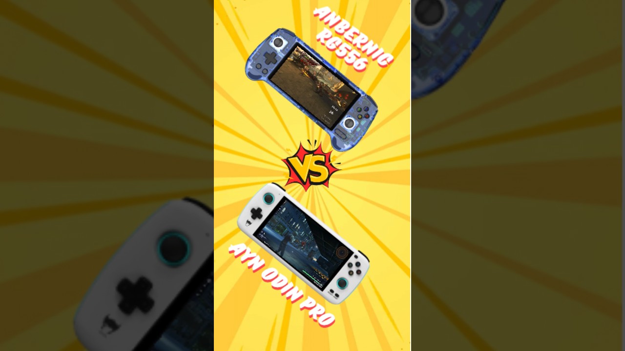 Anbernic RG556 VS AYN ODIN: A Retro Gaming's New Kid VS its Veteran!