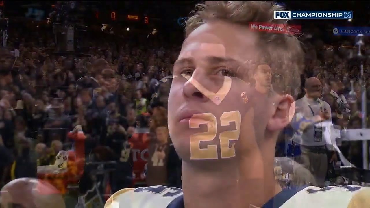 Jimmy Buffett performs National Anthem at Saints playoff game