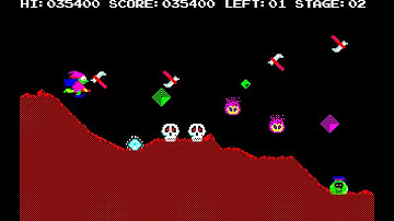 Sharp X1 Game: Maharito (1983 Hudson Soft)