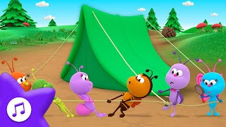 Dia de Acampamento🏕️ BICHIKIDS 🐞 MIX 🌈 PARA CRIANÇAS