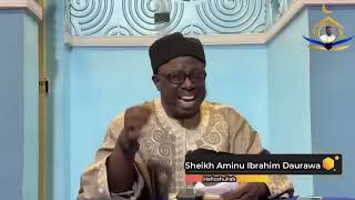 Hukuncin Saka Sunan Ra'is ko kuma Ra'isa | Sheikh Aminu Ibrahim Daurawa