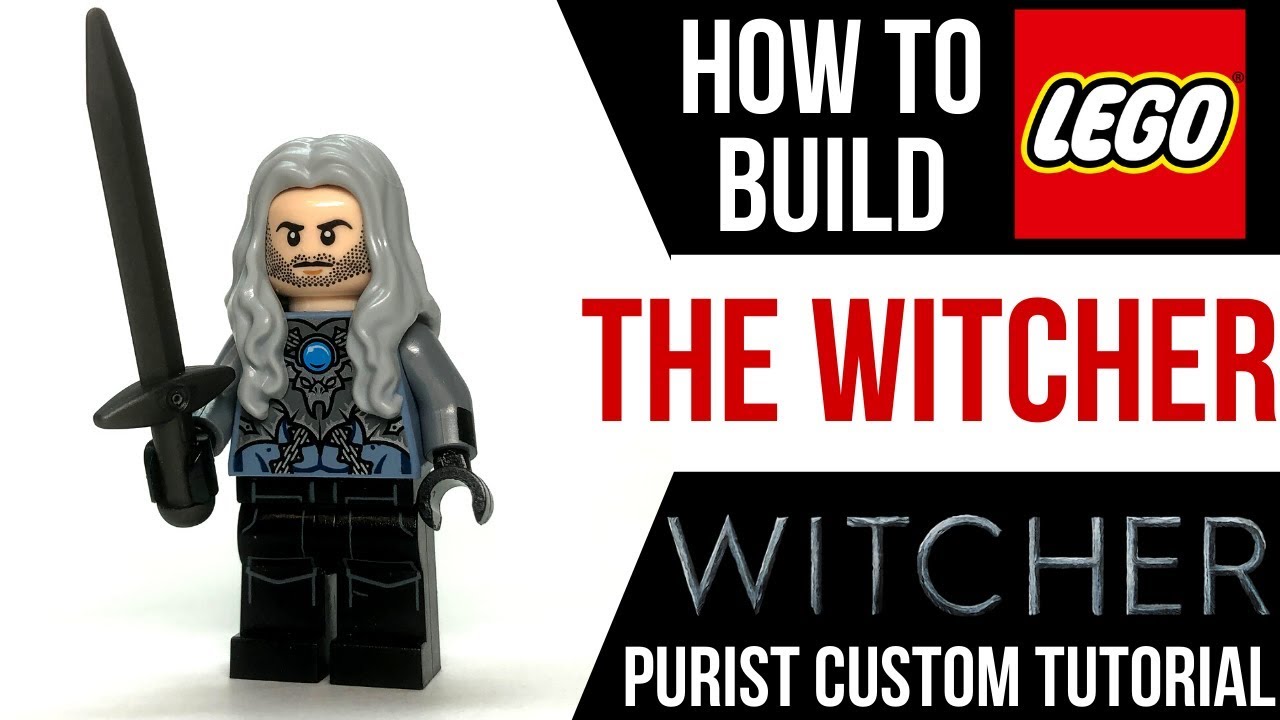 HOW TO Build THE WITCHER as a LEGO Minifigure! - YouTube