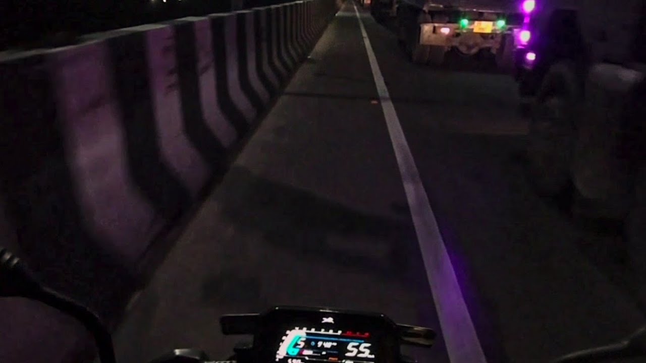 Rev Matching & Traffic Filtering: Night Ride Home #nightoutride # ...