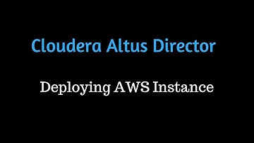 01 Deploying Virtual Machine for Cloudera Director installation