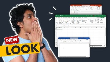 Excel has a new look - My first impressions