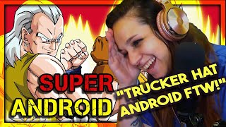 Lauren Reacts *Don't mess with his trucker hat!* DBZA Super Android 13!