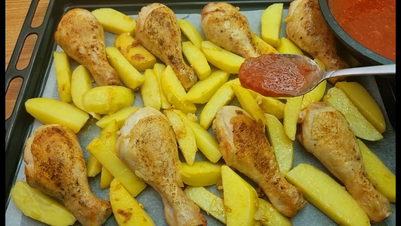 Kochen Sie das Huhn und die Kartoffeln auf diese Weise, das Ergebnis ...